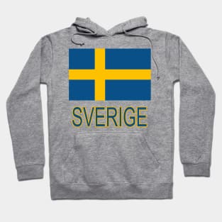 The Pride of Sweden - Swedish Flag and Language Hoodie